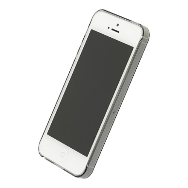 【iPhoneSE(第1世代)/5s/5 ケース】エアージャケットセット (クリアブラック)サブ画像