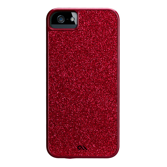 【iPhoneSE(第1世代)/5s/5 ケース】Barely There Case Glam, Flame Red