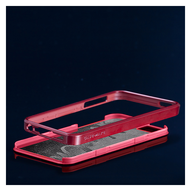 【iPhoneSE(第1世代)/5s/5 ケース】Barely There Case Glam, Flame Redサブ画像