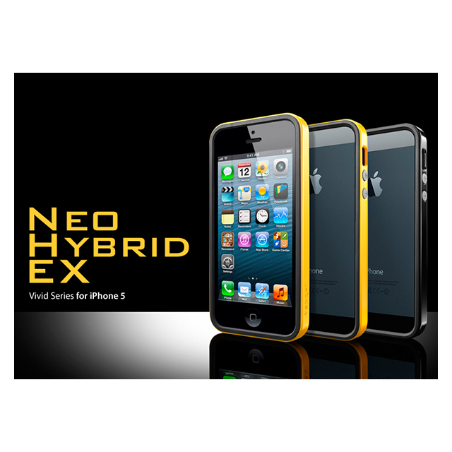 【iPhoneSE(第1世代)/5s/5 ケース】Neo Hybrid EX Vivid Series (Soul Black)goods_nameサブ画像