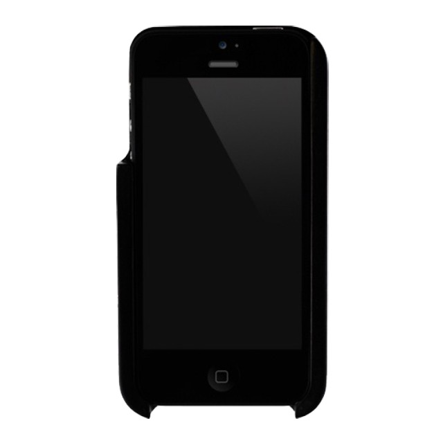 【iPhoneSE(第1世代)/5s/5 ケース】天然木iPhoneケース (ブラック)サブ画像