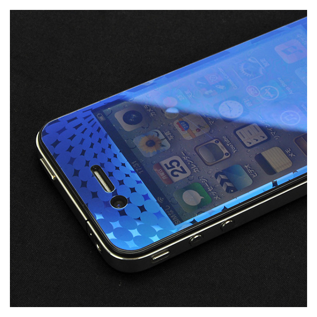 【iPhone4S/4 フィルム】SKY BRIGHT BLUE protector film for iPhone4S/4(spiral holographic)goods_nameサブ画像