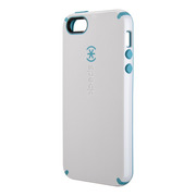 【iPhone5s/5 ケース】CandyShell for iPhone5s/5 White/Peacock Blue