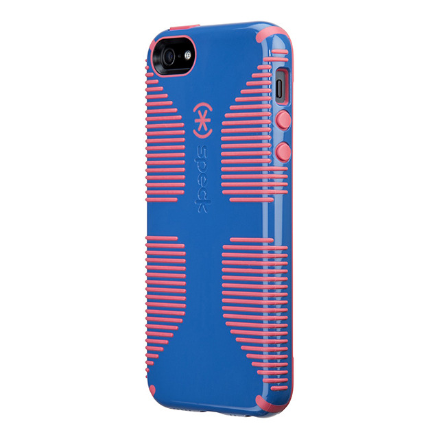 【iPhone5s/5 ケース】CandyShell Grip for iPhone5s/5 Harbor Blue/Coral Pink Pink