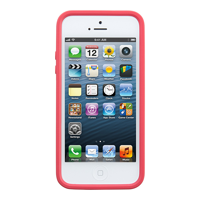 【iPhone5s/5 ケース】FabShell for iPhone5s/5 FreshBloom Coral Pink/Blackgoods_nameサブ画像