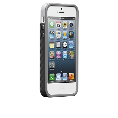 【iPhoneSE(第1世代)/5s/5 ケース】POP! with Stand Case (White/Titamium Grey)サブ画像