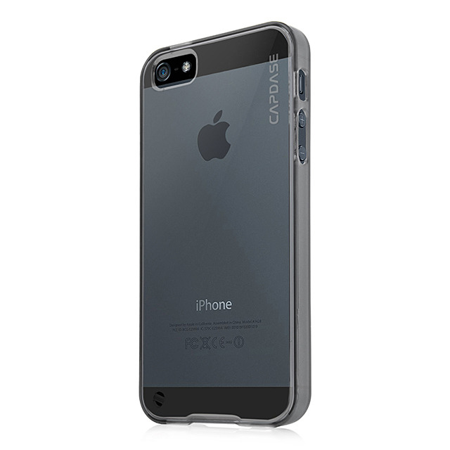 【iPhoneSE(第1世代)/5s/5 ケース】Soft Jacket Fuze DS Clear / Clear Black