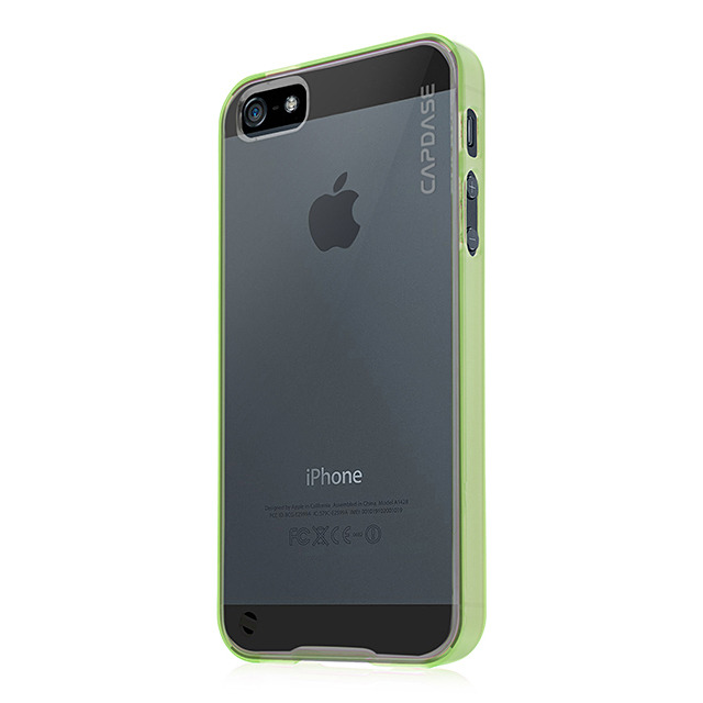 【iPhoneSE(第1世代)/5s/5 ケース】Soft Jacket Fuze DS Clear / Clear Green