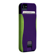 【iPhoneSE(第1世代)/5s/5 ケース】POP! ID Case, Violet Purple/Chartreuse Green