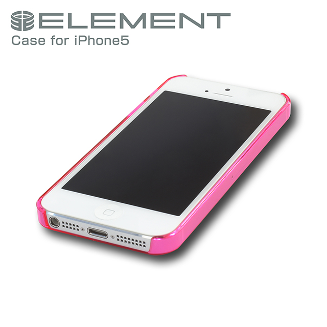 【iPhoneSE(第1世代)/5s/5 ケース】iPhone5 ポリカーボネートケース (ピンク)サブ画像