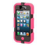 【iPhone5s/5 ケース】Survivor iPhone5s/5-Pink Black Black GB35678