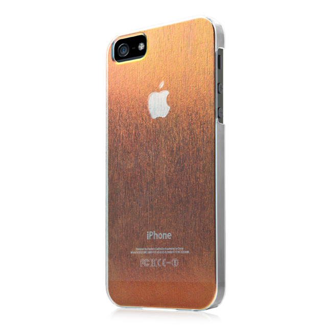 【iPhoneSE(第1世代)/5s/5 ケース】Karapace Jacket Silva Shimma Gold/Cleargoods_nameサブ画像