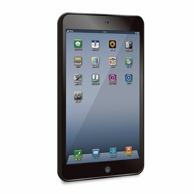 【iPad mini(第1世代) ケース】ソフトケース(ブラック)サブ画像