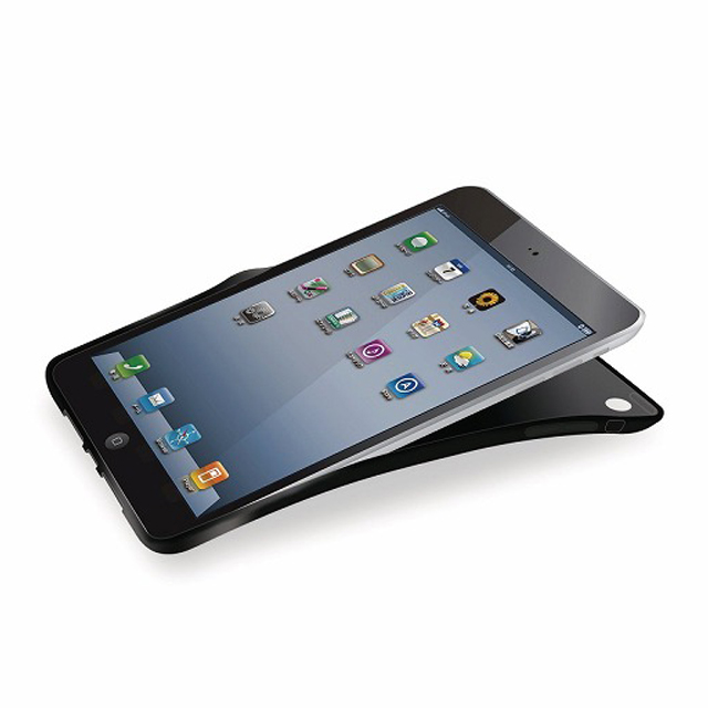 【iPad mini(第1世代) ケース】ソフトケース(ブラック)サブ画像