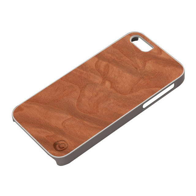 【iPhoneSE(第1世代)/5s/5 ケース】Real wood case Genuine Magma ホワイトフレームサブ画像