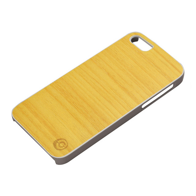 【iPhoneSE(第1世代)/5s/5 ケース】Real wood case Vivid Lemon tree ホワイトフレームサブ画像