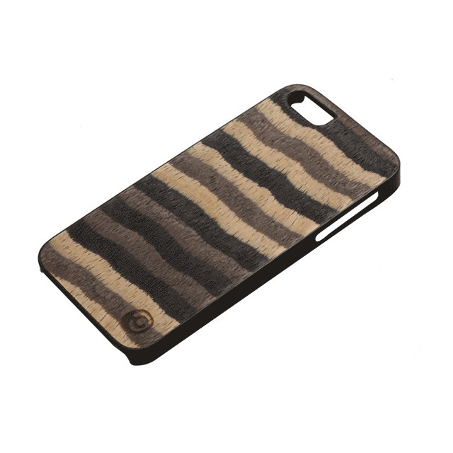 【iPhoneSE(第1世代)/5s/5 ケース】Real wood case Caleido Wild horse ブラックフレームサブ画像