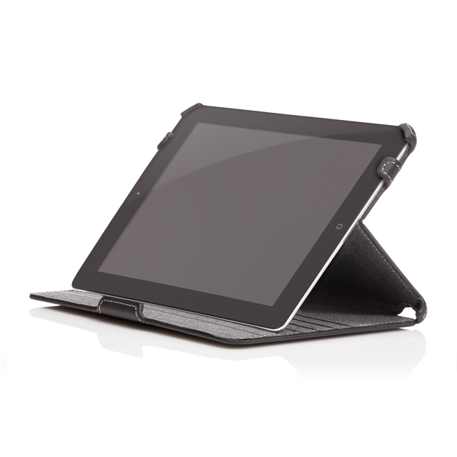 【iPad mini(第1世代) ケース】Vuscape Protective Case ＆ Stand - Blackサブ画像