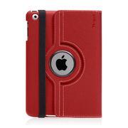 【iPad mini(第1世代) ケース】Versavu 360 Rotating Protective Case ＆ Stand - Red