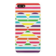 【iPhone5 ケース】Pop Heart Stripe
