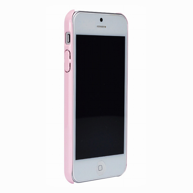 【iPhone5s/5 ケース】ICカード内部収納型ケース『LOCO High Glossy Case』(ピンク)サブ画像