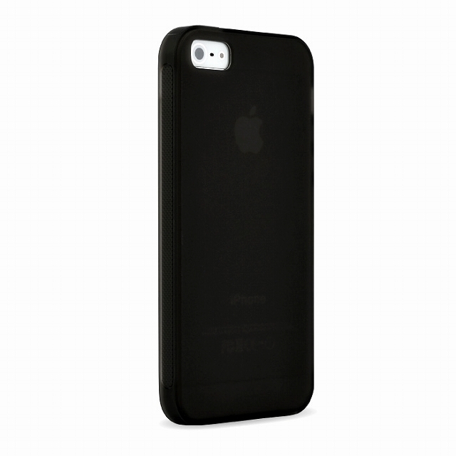 【iPhone5s/5 ケース】防塵ソフトケース『Dustproof Smooth Cover』(ブラック)