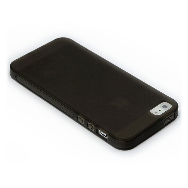 【iPhone5s/5 ケース】防塵ソフトケース『Dustproof Smooth Cover』(ブラック)サブ画像