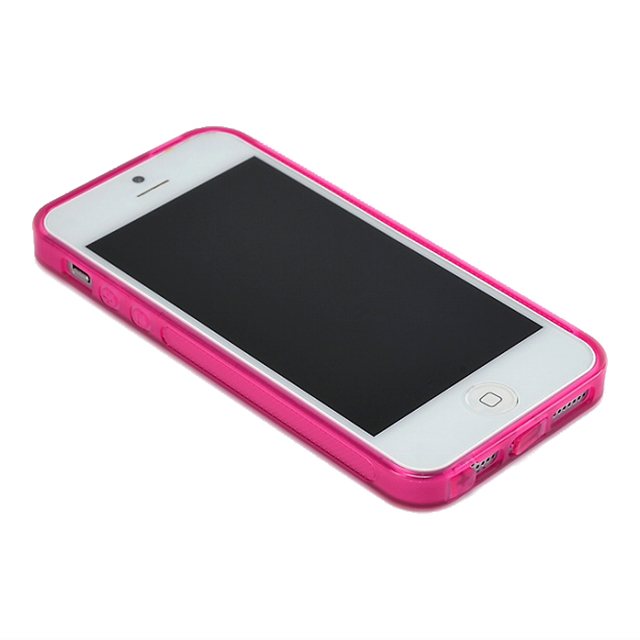 【iPhone5s/5 ケース】防塵ソフトケース『Dustproof Smooth Cover』(マゼンタ)goods_nameサブ画像