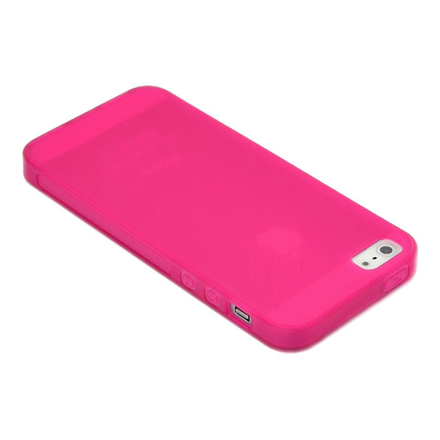 【iPhone5s/5 ケース】防塵ソフトケース『Dustproof Smooth Cover』(マゼンタ)goods_nameサブ画像