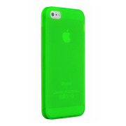 【iPhone5s/5 ケース】防塵ソフトケース『Dustproof Smooth Cover』(グリーン)