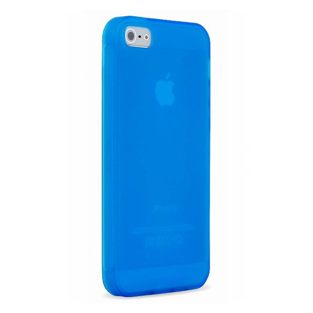 【iPhone5s/5 ケース】防塵ソフトケース『Dustproof Smooth Cover』(ブルー)