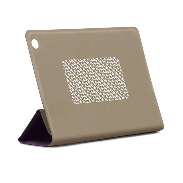 【iPad mini(初代) ケース】Tuxedo Case, Violet Purple / Beigeサブ画像