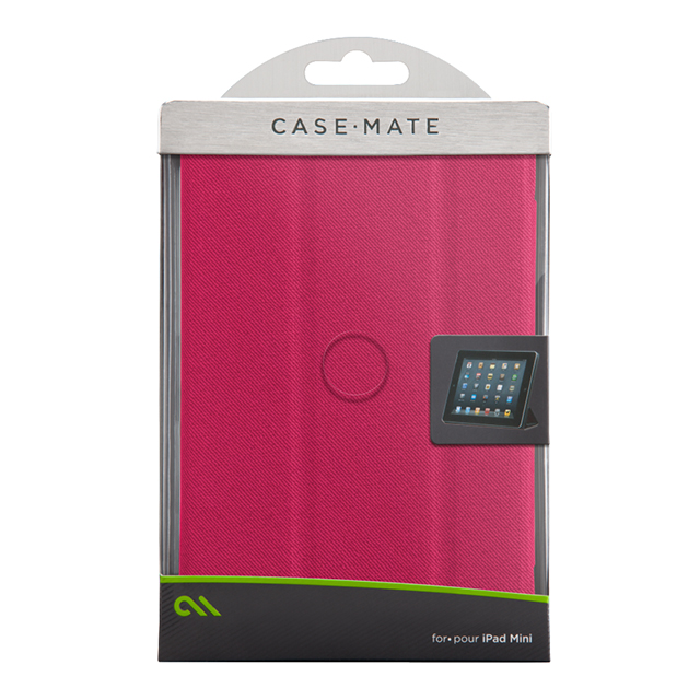 【iPad mini(初代) ケース】Tuxedo Case, Ruby Red / Beigeサブ画像
