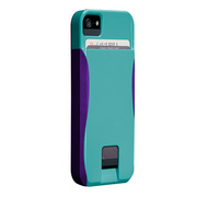 【iPhoneSE(第1世代)/5s/5 ケース】POP! ID Case, Pool Blue/Violet Purple