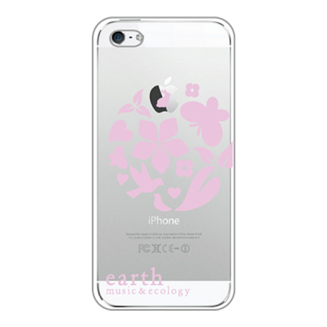 【iPhone5s/5 ケース】earth happy motif case(液晶保護フィルム付き)