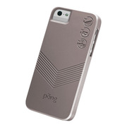 【iPhone5 ケース】ポングiPhone5用電磁波対策ケース クラシックシリーズ(シルバー)