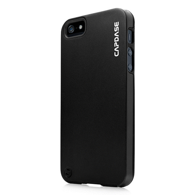 【iPhoneSE(第1世代)/5s/5 ケース】Alumor Metal Case with Screen Protector, Black
