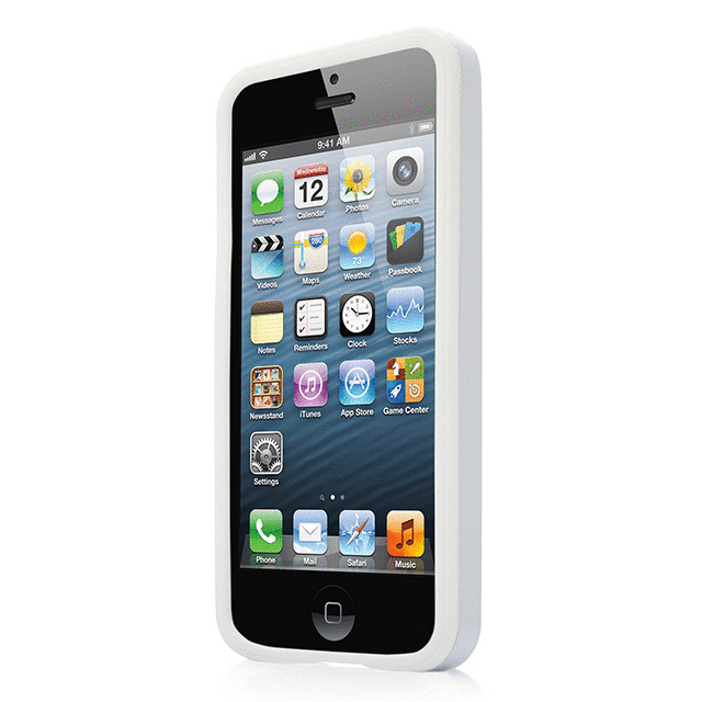 【iPhoneSE(第1世代)/5s/5 ケース】Alumor Metal Case with Screen Protector, Whiteサブ画像