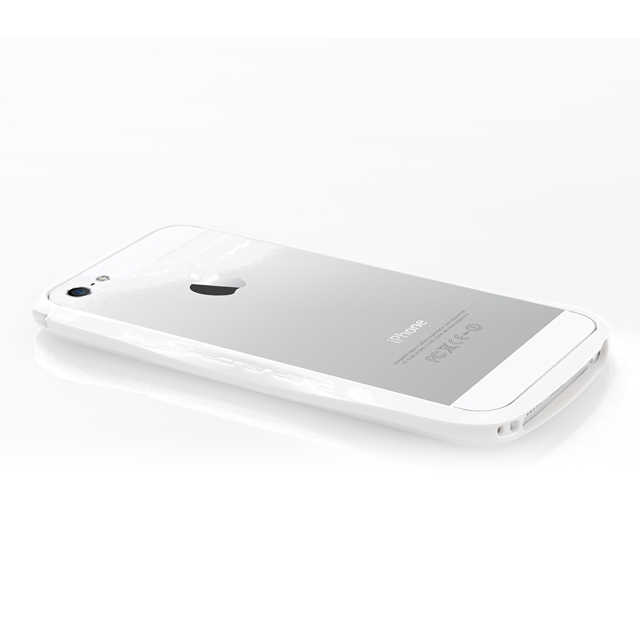 【iPhoneSE(第1世代)/5s/5 ケース】CLEAVE Bumper Crystal Edition (Silky White)サブ画像
