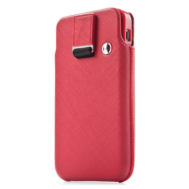 【iPhoneSE(第1世代)/5s/5 ケース】id Pocket Value Set Solid Red Xpose + Luxe XLgoods_nameサブ画像