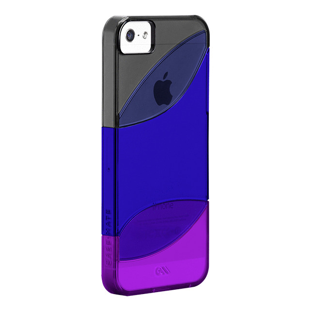 【iPhoneSE(第1世代)/5s/5 ケース】Colorways Case (Black/Marine Blue/Violet)サブ画像