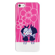 【iPhone5 ケース】カナヘイ iPhone5ケース ｢花咲少女｣