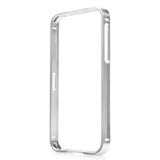 【iPhoneSE(第1世代)/5s/5 ケース】Alumor Bumper DuoFrame (Silver/Silver)サブ画像