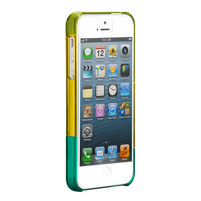 【iPhoneSE(第1世代)/5s/5 ケース】Colorways Case (Lime Green/Yellow/Turquoise)goods_nameサブ画像