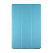 【iPad mini(第1世代) ケース】GISSAR iPad mini フラワーデザイン ホルダータイプ レザー調ケース, Blue