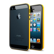 【iPhoneSE(第1世代)/5s/5 ケース】Neo Hybrid EX SLIM Vivid Series (Reveton Yellow)