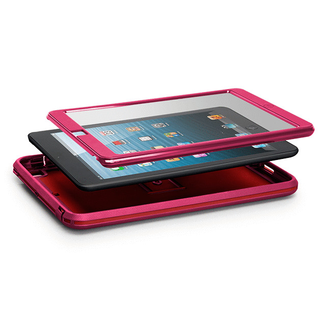 【iPad mini(初代) ケース】Tough Xtreme Case, Lipstick Pink / Redサブ画像
