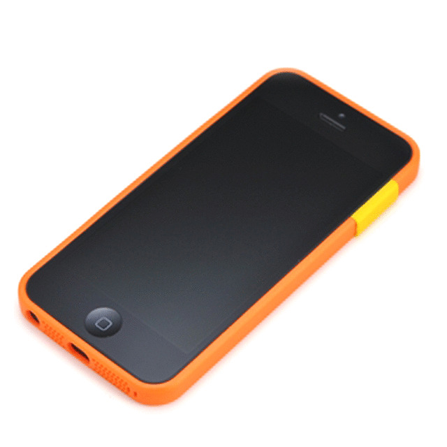 【iPhoneSE(第1世代)/5s/5 ケース】ThinEdge frame case (Matte Orange)goods_nameサブ画像