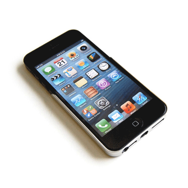 【iPhoneSE(第1世代)/5s/5 ケース】[mgn]GLITTER for iPhone5 -Dark Solid- アルミニウム製 iPhone5専用金属カバー<ダークソリッド>サブ画像