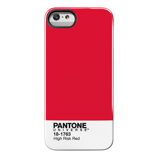 【iPhone5s/5 ケース】PANTONE UNIVERSE High Risk Red